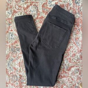 Agolde ‘Filter Free’ Black Skinny Jeans